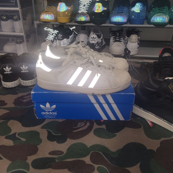 Adidas superstar foundation men size 11 1/2 - Picture 2 of 11